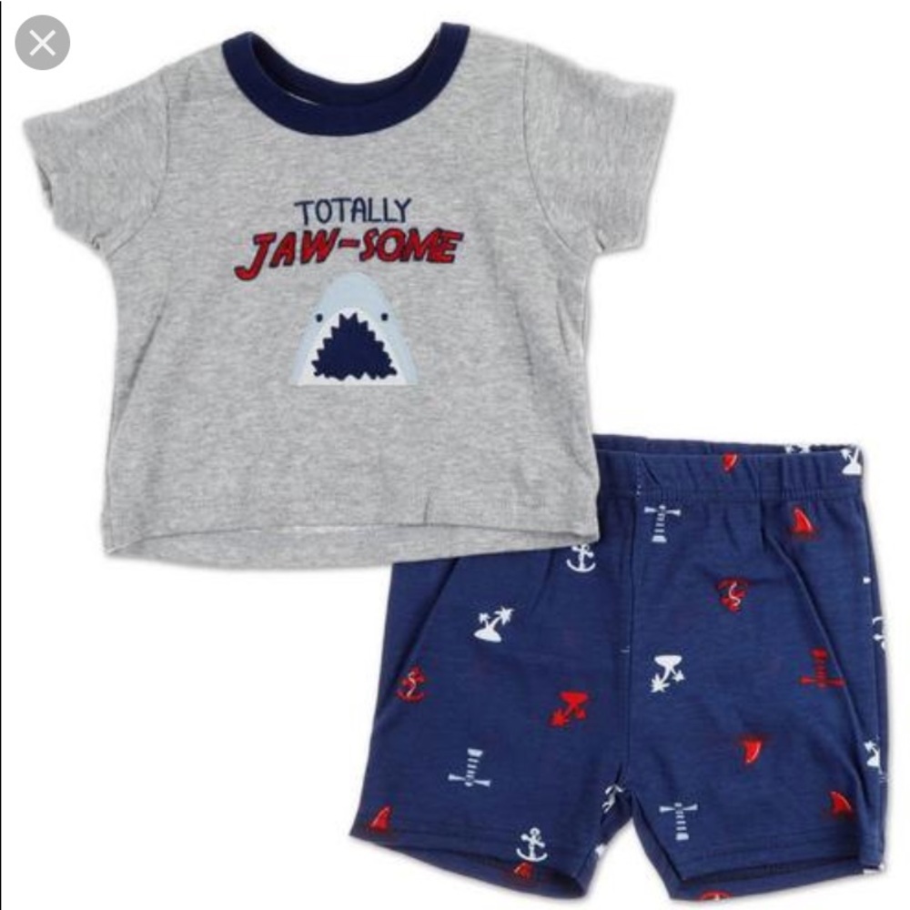 NWT Little Beginnings Totally Jaw-Some Set 0-3M